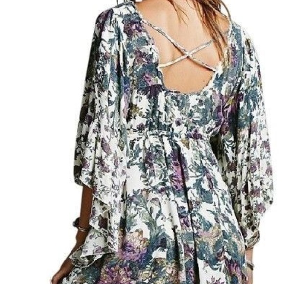 Free People Heart of Gold Floral Dress - Picture 2 of 7